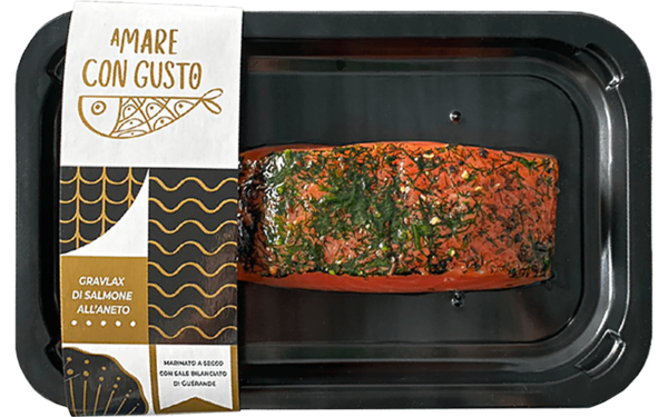 Gravlax di Salmone all'aneto